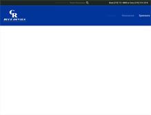 Tablet Screenshot of crbluedevils.com
